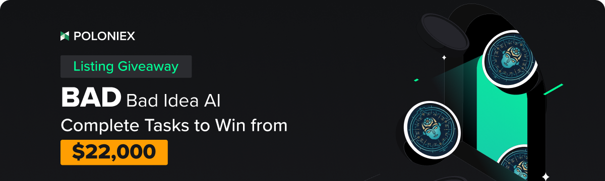 22 000 Airdrop to Celebrate the Listing of Bad Idea AI BAD